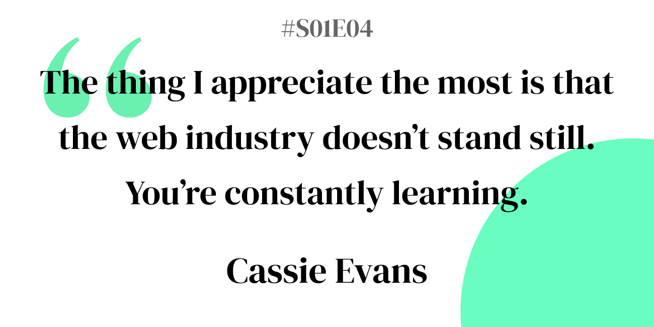 S01E04: Cassie Evans - Behind the Source